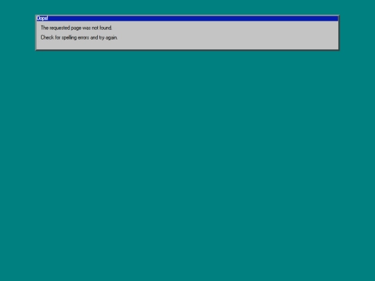 not_found screenshot