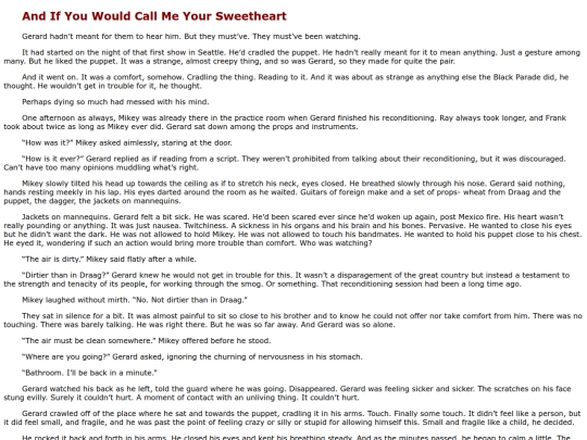 sweetheart screenshot
