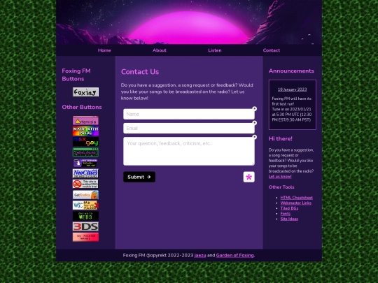 ~fox/contact screenshot