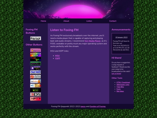 ~fox/listen screenshot