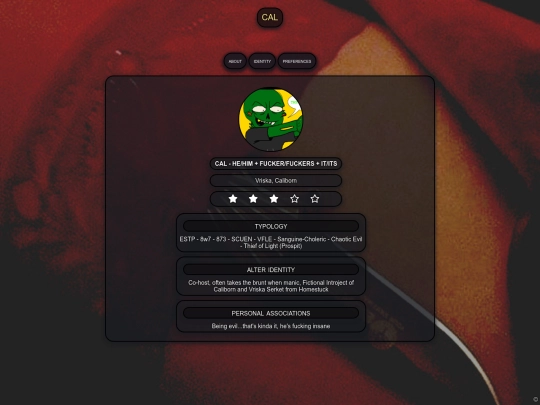 cal screenshot