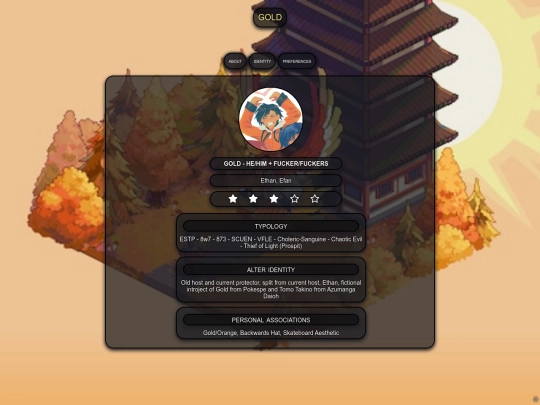 gold screenshot