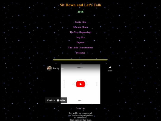 album-sit-down-and-lets-talk screenshot