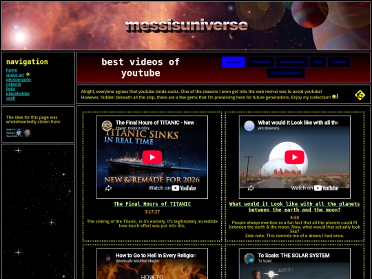 youtube screenshot