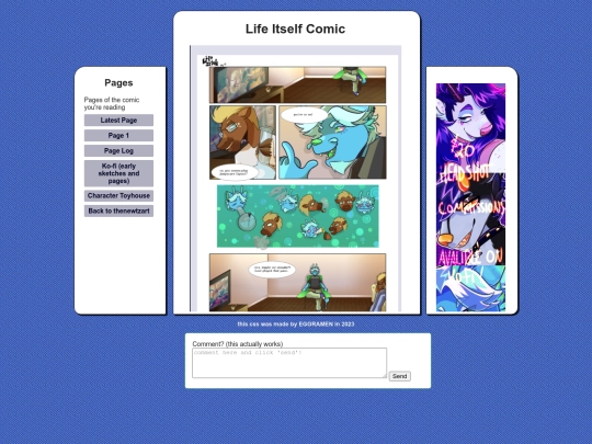 Webcomic/LIpage10 screenshot