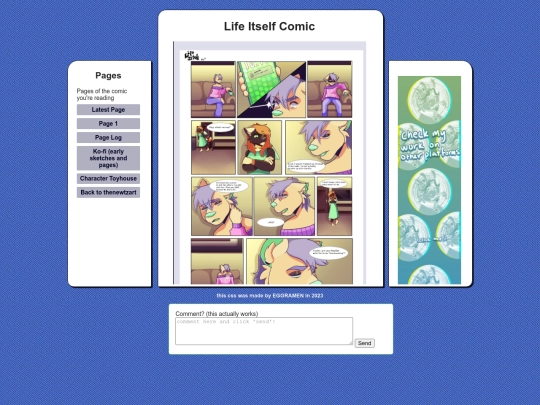 Webcomic/LIpage11 screenshot