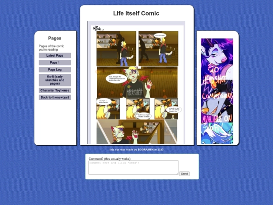 Webcomic/LIpage4 screenshot