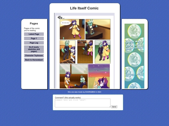 Webcomic/LIpage5 screenshot