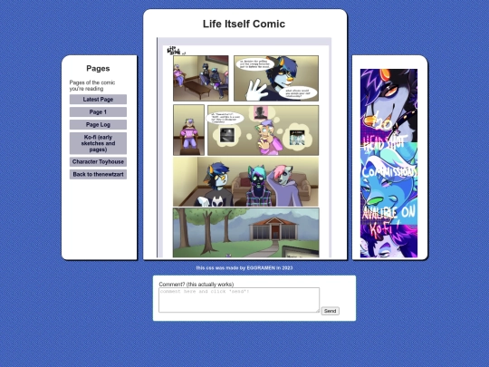 Webcomic/LIpage9 screenshot