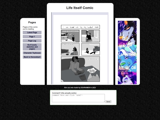 Webcomic/beforehatred2 screenshot