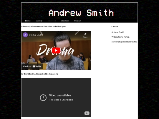 showreel screenshot