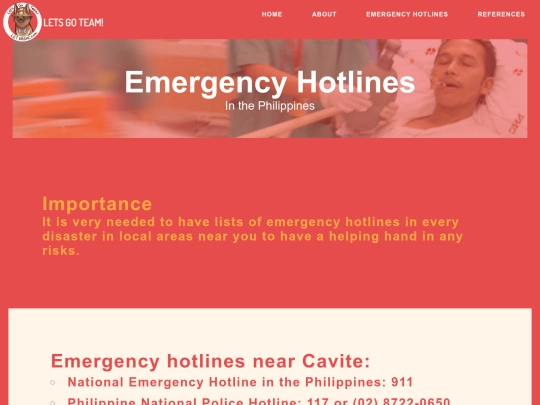 Hotlines screenshot