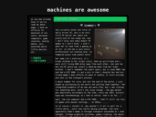 shrines/machines screenshot