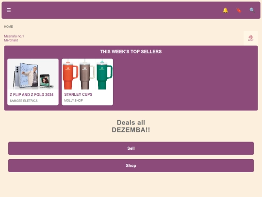 homepage screenshot