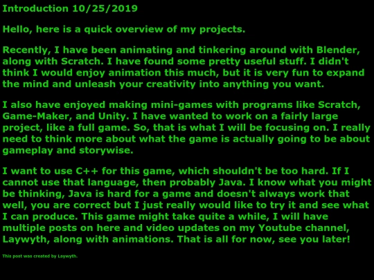 intro screenshot