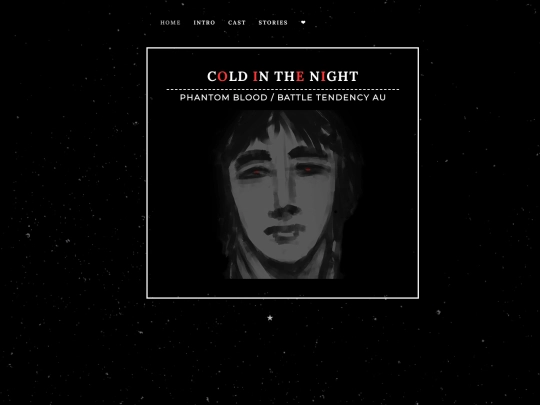 jjba/coldinthenight screenshot