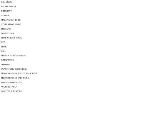 CONNECTION/entry4 screenshot