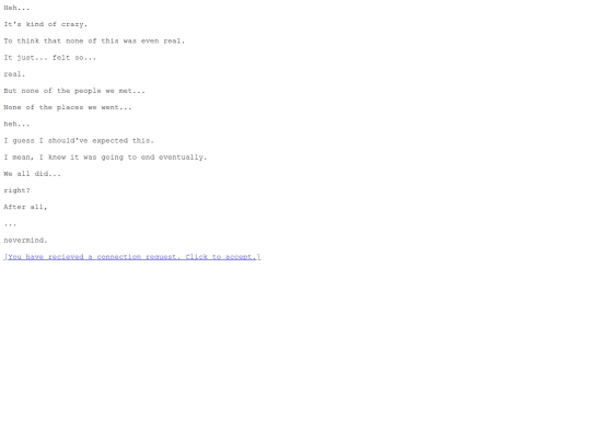 CONNECTION/entry6 screenshot