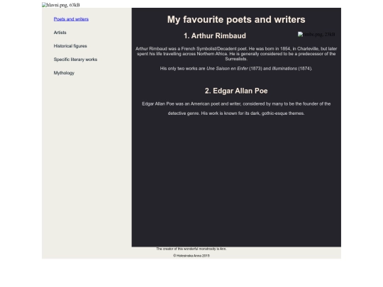 iso/poetsandwriters screenshot