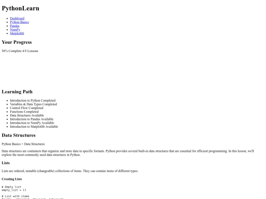 python-data-structures screenshot