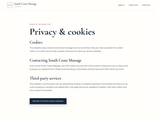 privacy screenshot