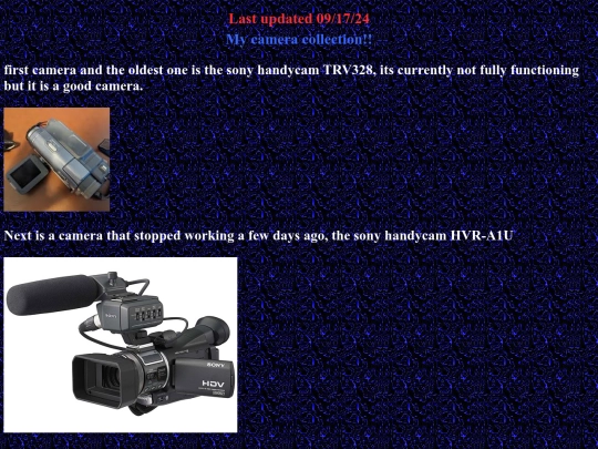 Cameras screenshot