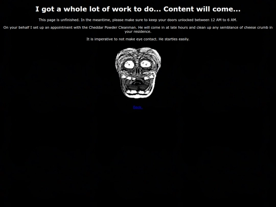 Pages/writings screenshot