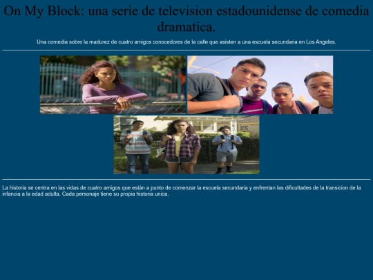 on my block screenshot