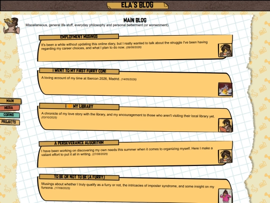 mainblog screenshot