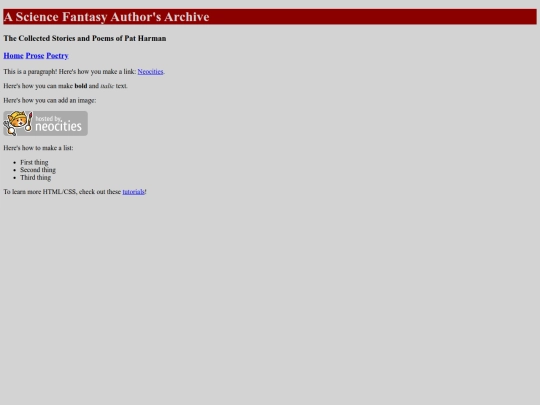 index screenshot