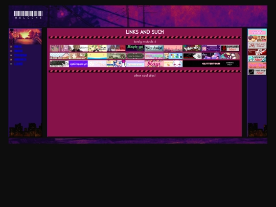 links screenshot
