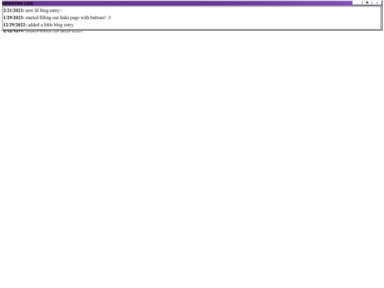 updates screenshot
