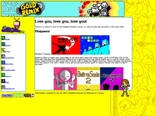 favorites screenshot