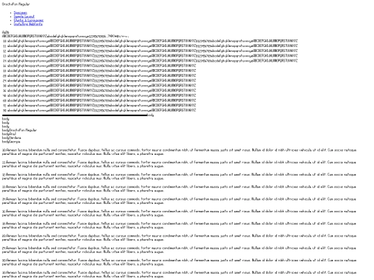 fonts/orochiifon-font/orochiifon-demo screenshot