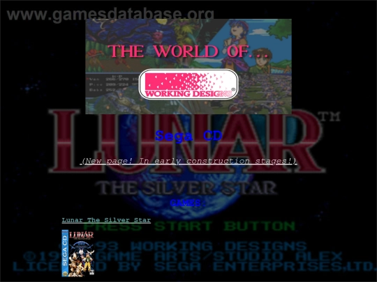 WD-Sega CD screenshot