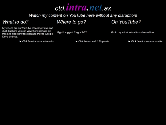 ctd/home screenshot