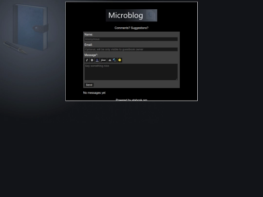 microblog/guest screenshot