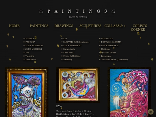 paintings screenshot