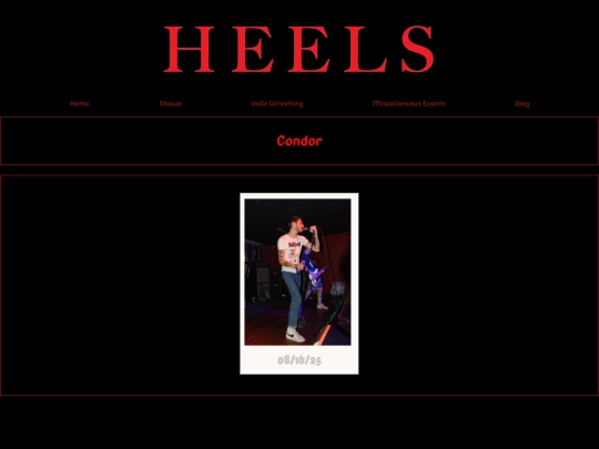 Shows/Bands/Condor screenshot