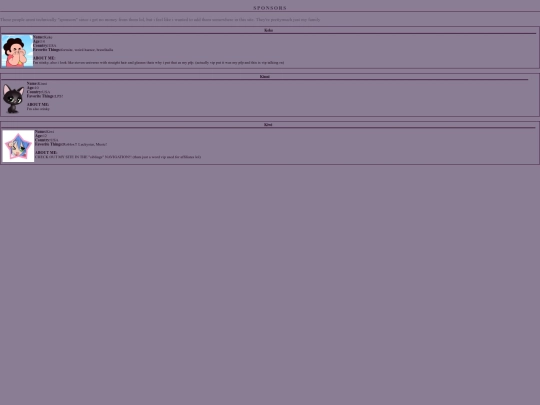 Spomsors screenshot