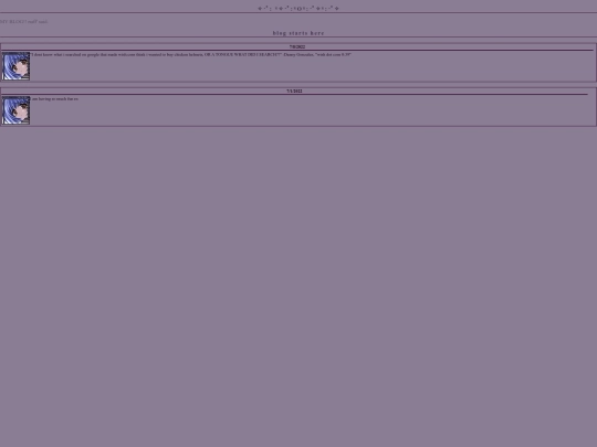 blog screenshot