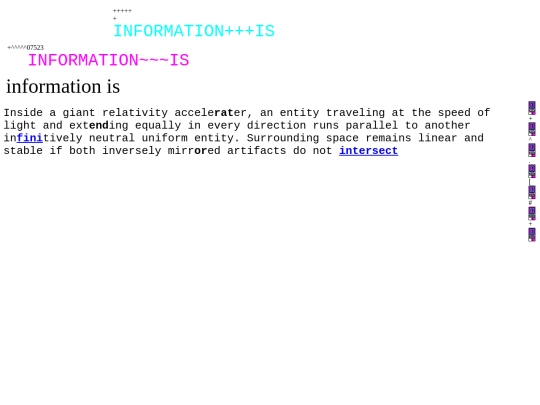 info screenshot