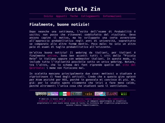 blog/buone-notizie screenshot