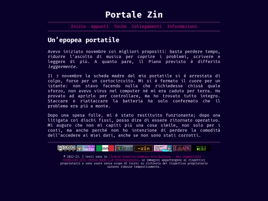 blog/epopea-portatile screenshot