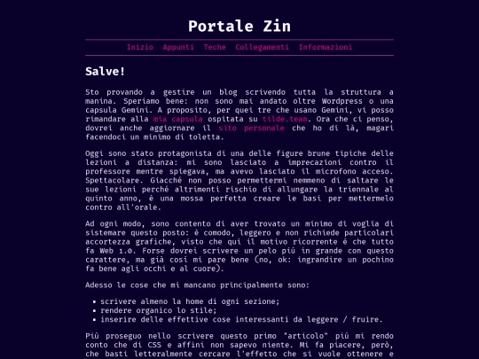 blog/salve screenshot