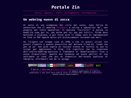 blog/webring-nuovo-di-zecca screenshot