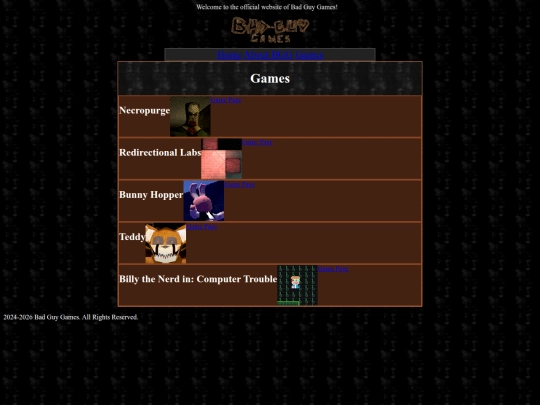 games screenshot