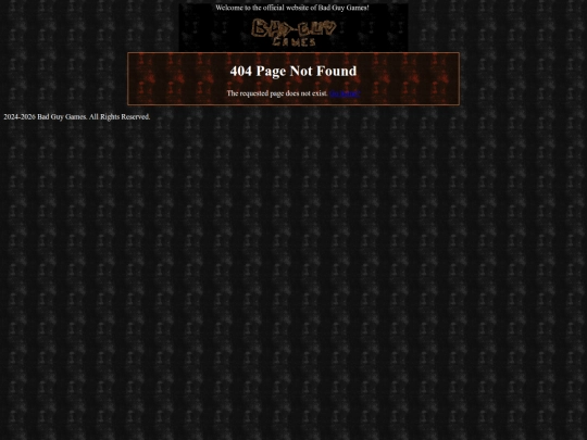 not_found screenshot