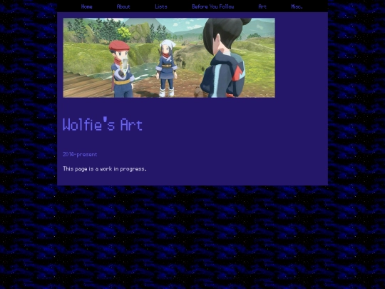 pages/Art screenshot