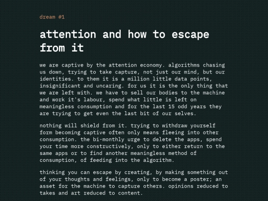 attention-and-escape-from-it screenshot